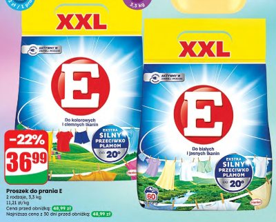 Proszek do prania kolorowych i ciemnych tkanin 3,3 kg promocja w Dino