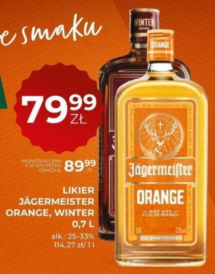 Likier promocja w Duży Ben