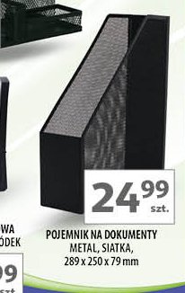 Pojemnik na dokumenty 289 x 250 x 79 mm promocja