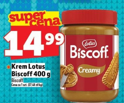 Krem Lotus Biscoff 400g promocja w TOPAZ