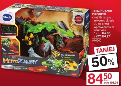 Terizinozaur Pulsor XL Vtech promocja w Selgros
