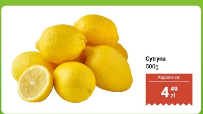 Cytryna promocja w Dino