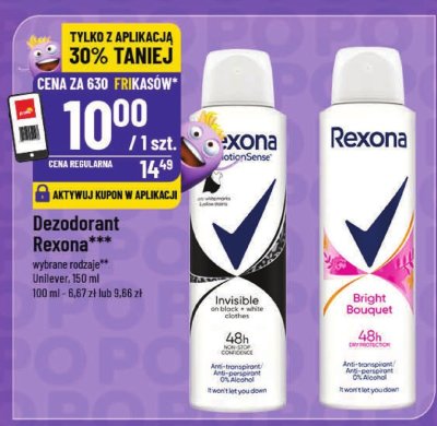 Dezodorant Bright Bouquet Rexona promocja w POLOmarket