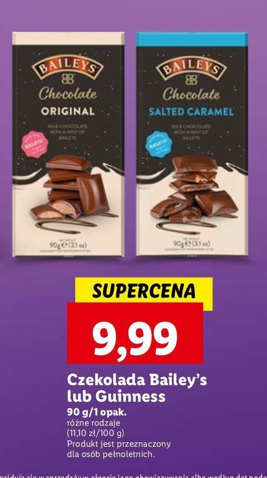 Czekolada ciemna truffle GUINNESS ORIGINAL promocja