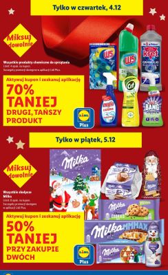 Słodycze Milka wszystkie słodycze Milka promocja w Lidl