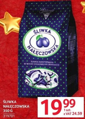 Śliwka Nałęczowska 350g promocja w Selgros