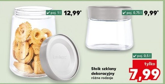 Słoik szklany 1 l Luminarc promocja w Kaufland