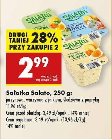 Sałatka jarzynowa Salato promocja