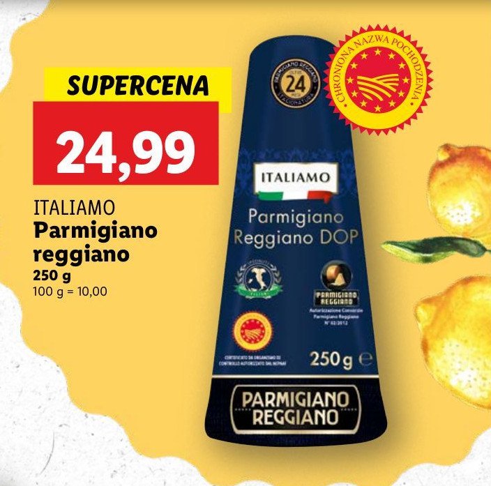 Ser parmigiano reggiano Italiamo promocja