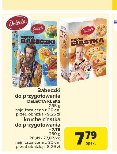 Piego ciastka Delecta promocja w Carrefour