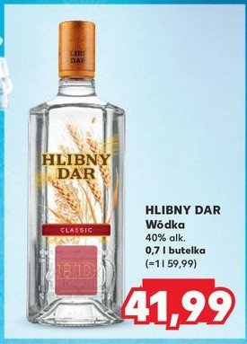 Wódka Hlebniy dar classic promocja