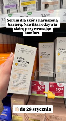 Serum do twarzy Cera Lipidium promocja w Rossmann