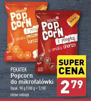 Popcorn z posypką o smaku chorizo Pękatek promocja