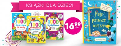 Moje pierwsze wiersze promocja