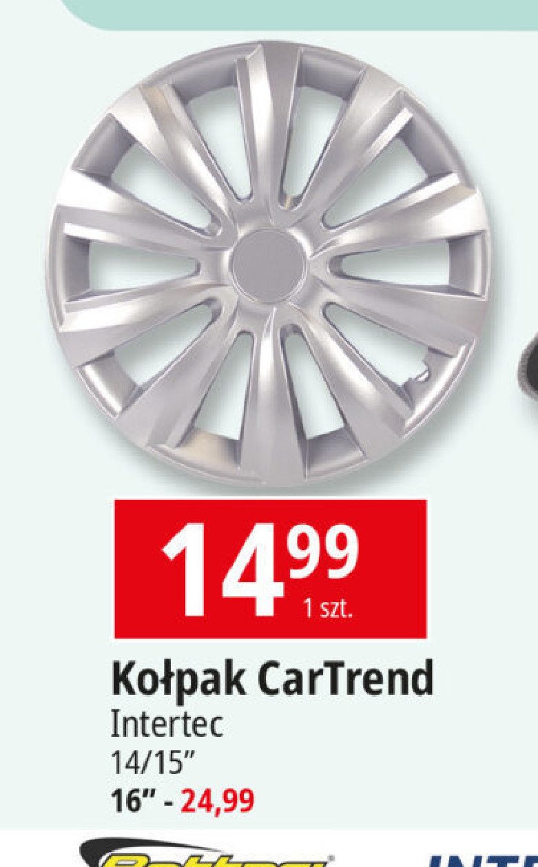 Kołpak cartrend 15" Intertec promocja