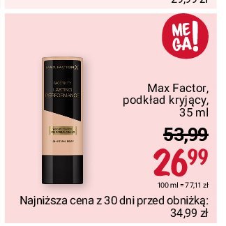 Podkład Max factor lasting performance promocja