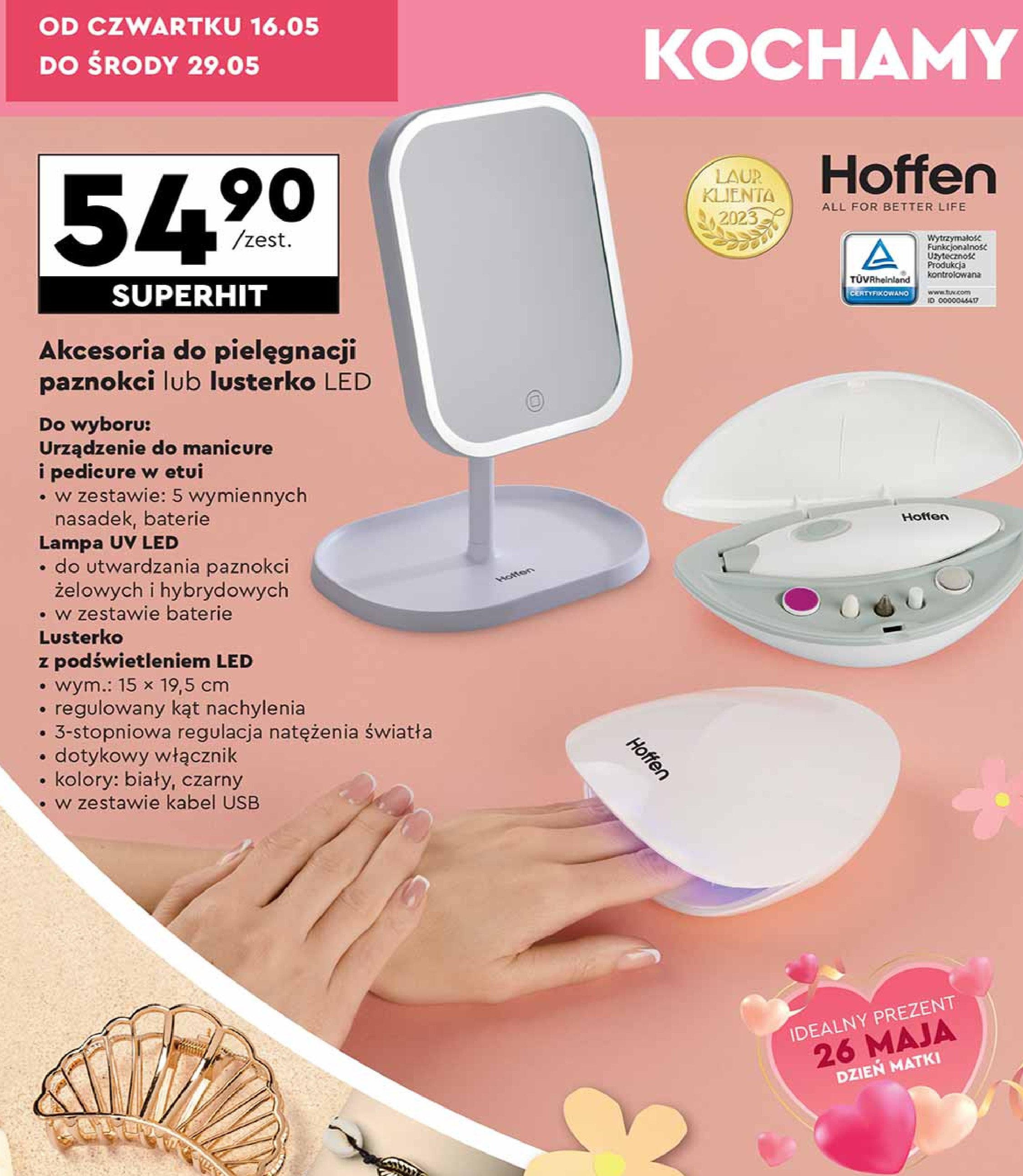 Urz膮dzenie do manicure Hoffen promocja
