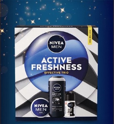 Zestaw Active Freshness: żel pod prysznic, antyperspirant roll-on, krem do twarzy i ciała promocja w Biedronka