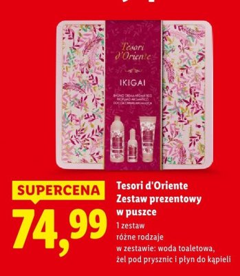 Zestaw prezentowy w puszce promocja w Lidl