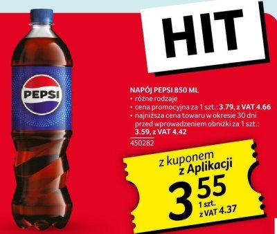 Nap贸j Pepsi maximum promocja w Selgros