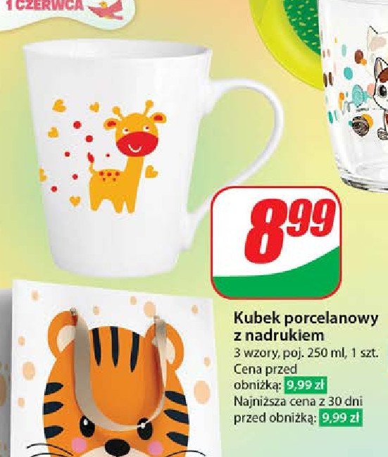Kubek 250 ml promocja w Dino