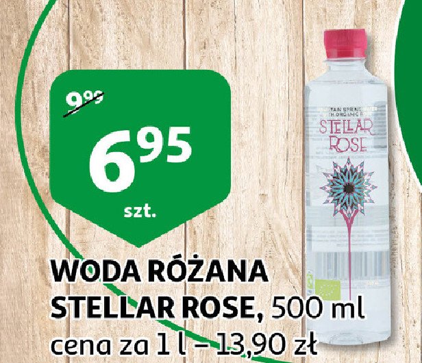 Woda r贸偶ana Stellar rose promocja