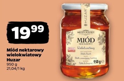 Miód nektarowy wielokwiatowy  promocja w Netto