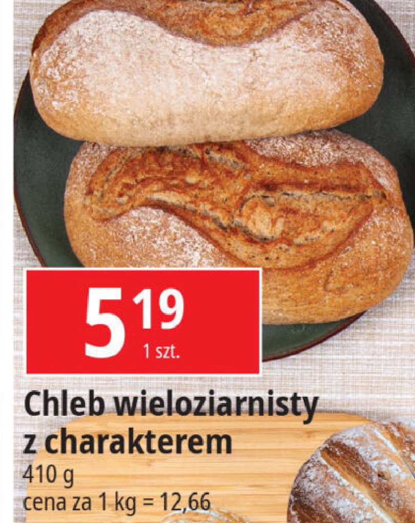 Chleb wieloziarnisty z charakterem promocja