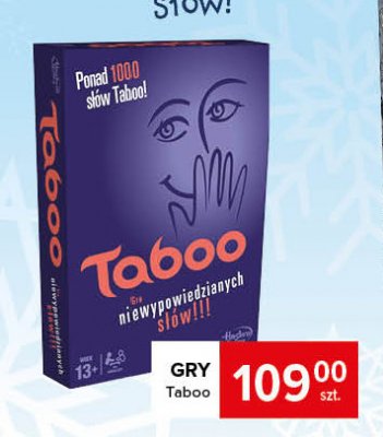 Taboo Hasbro gaming promocja