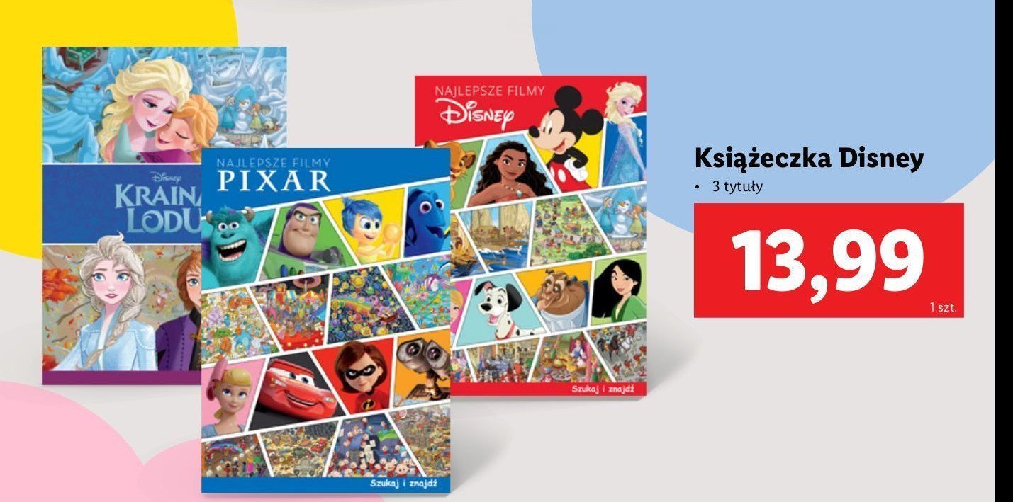 Książeczka disney promocja