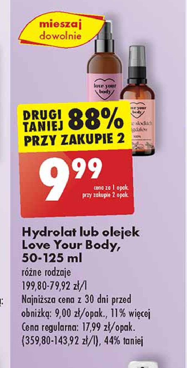 Olejek do demakijażu cera sucha i wrażliwa Love your body promocja