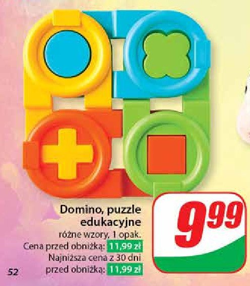 Domino puzzle promocja