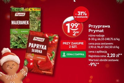 Przyprawa Prymat różne rodzaje promocja w Żabka
