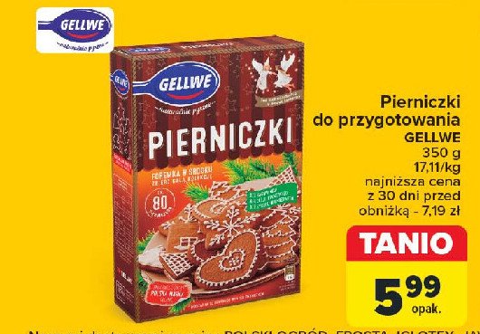 Pierniczki świąteczne Gellwe promocja