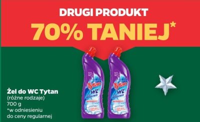 Żel do WC Tytan promocja w Netto