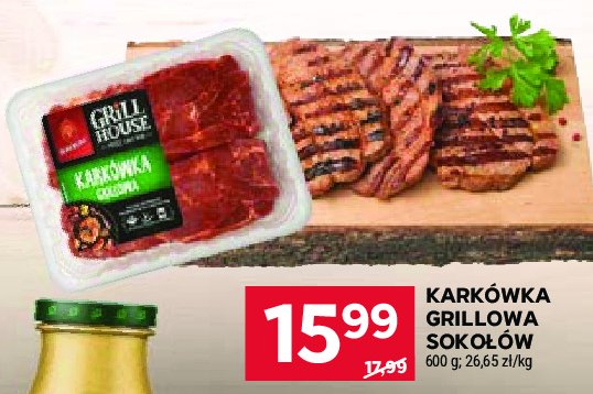 Karkówka wieprzowa na grill Sokołów promocja