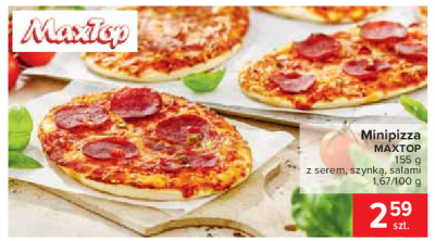 Mini pizza z serem Maxtop promocja