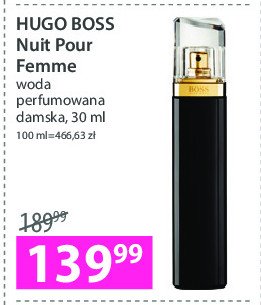 Woda perfumowana Hugo boss nuit pour femme Boss by hugo boss promocje