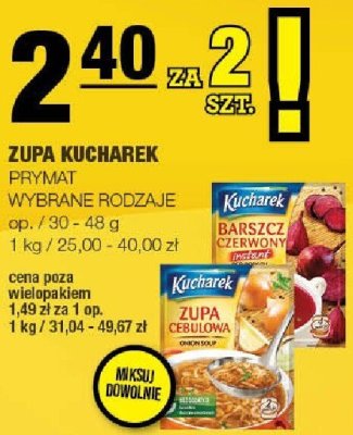 Zupa Kucharek Prymat promocja w SPAR