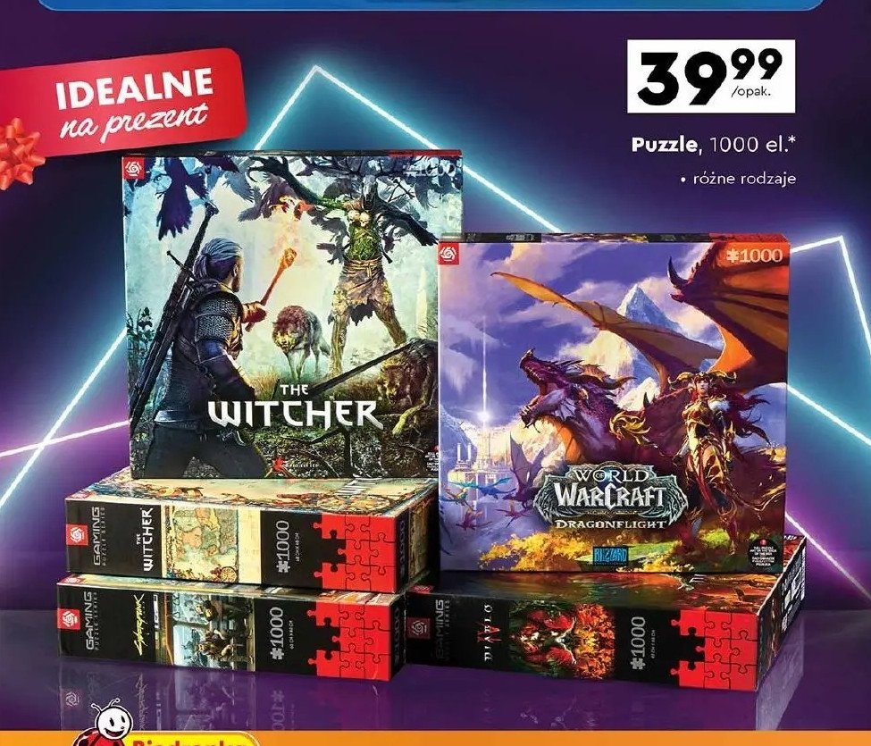 Puzzle cyberpunk 2077 - metro female 1000 el. Good loot promocja w Biedronka