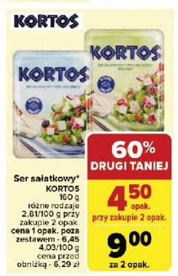 Kortos ser sa艂atkowy Turek naturek Turek 123 promocja