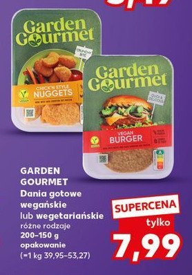 Burger Garden gourmet promocja