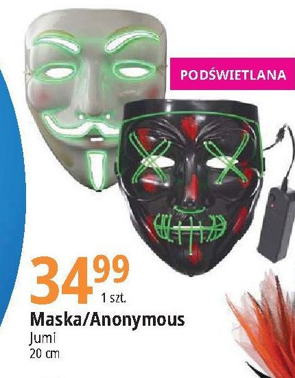 Maska halloween Jumi promocja
