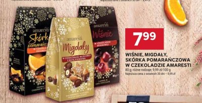 Migdały w czekoladzie Amaresti promocja w Stokrotka