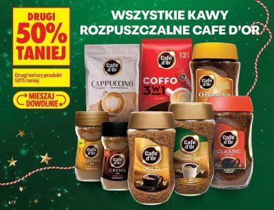 Kawa rozpuszczalna Cafe d'Or Cappuccino promocja w Biedronka