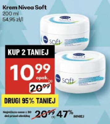Krem Nivea Soft promocja w Delikatesy Centrum