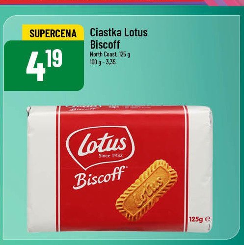 Ciasteczka speculoos LOTUS promocja