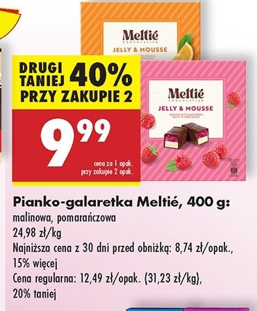 Pianko-galaretka pomarańczowa Meltie promocja w Biedronka