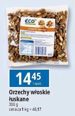 Orzechy włoskie Eco+ promocja