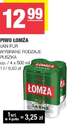 Piwo promocja w SPAR